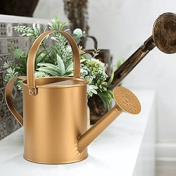 Regador Decorativo Acabamento Cobre